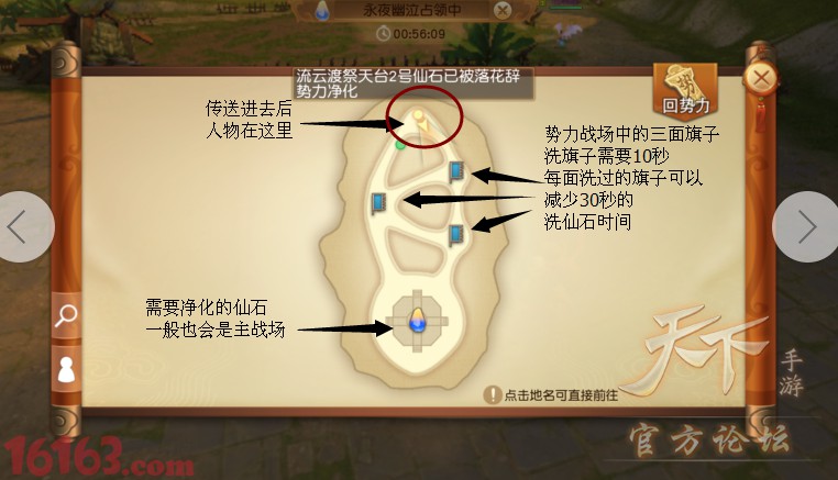 天下手游势力战玩法全面介绍